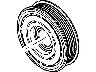 Ford 8G1Z-19D784-A Pulley