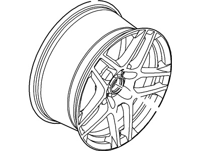 Ford BR3Z-1007-P Wheel Assembly