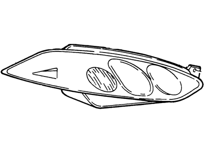 Ford 1S8Z-13008-EB Composite Assembly