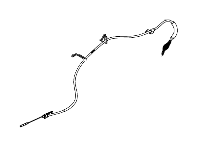 Ford DC3Z-2A635-F Rear Cable