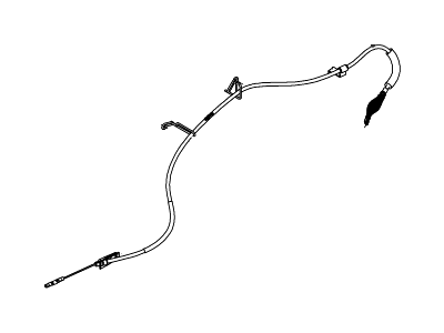 Ford BC3Z-2A635-N Rear Cable