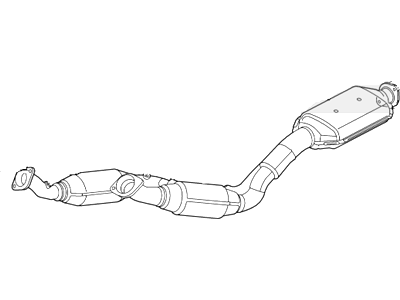 Ford 4L2Z-5F250-GA Catalytic Converter