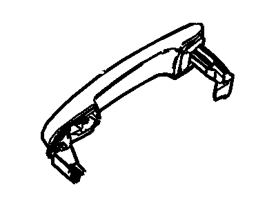 Ford 8A5Z-5422404-AAPTM Handle, Outside