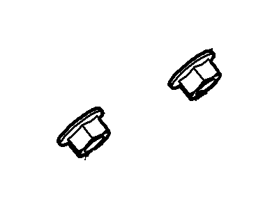 Ford -W520414-S437 Air Duct Nut