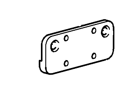 Ford 3W1Z-17A385-AAB License Bracket