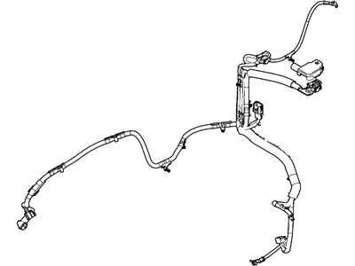 Ford 7F9Z-14300-BB Positive Cable