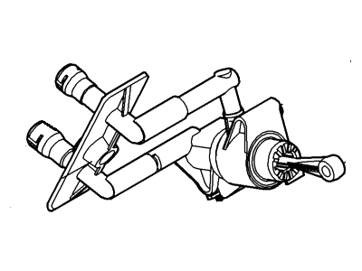 Ford 1M5Z-7A543-AA Master Cylinder