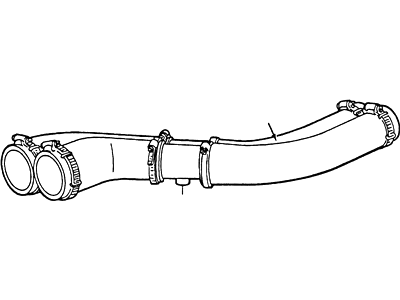 Ford E8UZ9B659A Duct