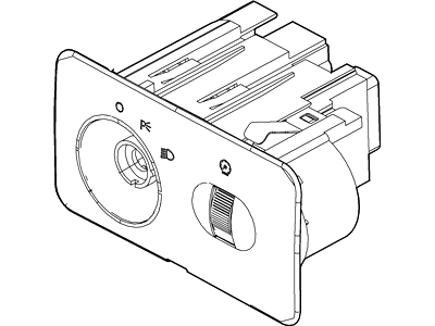 Ford 1C3Z-11654-AAB Headlamp Switch