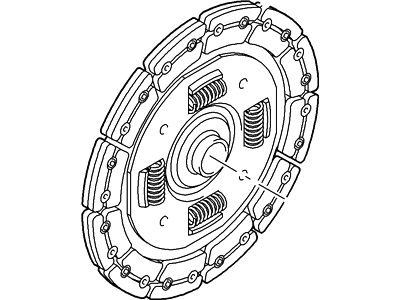 Ford 3S7Z-7550-WA Disc Assembly - Clutch