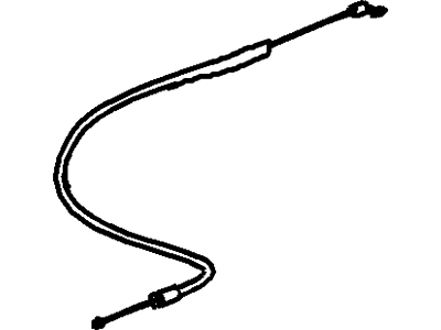 Ford 8A8Z-74601L60-A Release Cable