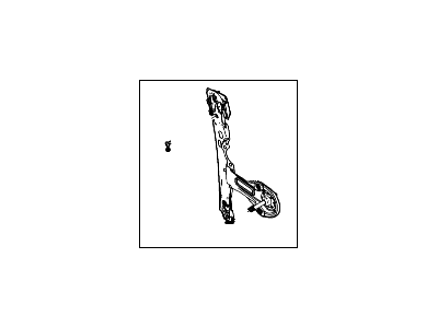 Ford BM5Z-5827000-A Window Regulator