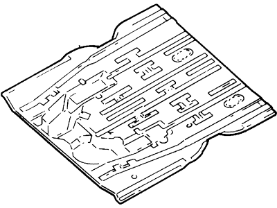 Ford 1F5Z-1211135-BA Front Floor Pan