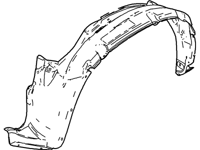 Ford 5L8Z-16102-AA Fender Liner