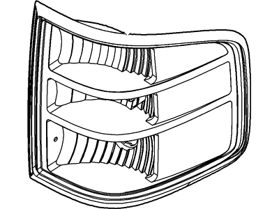 Ford 7L3Z-13404-BA Tail Lamp Assembly