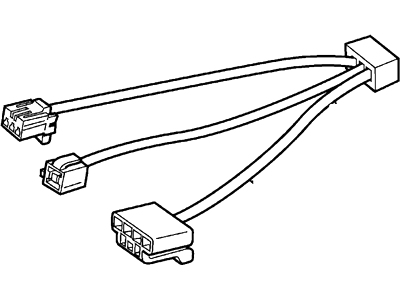 Ford F8CZ18B864AA Wire Assembly Amplifier