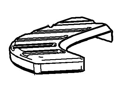 Ford 5L3Z-17B807-AB Pad