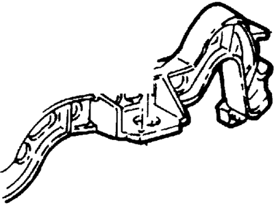 Ford F6DZ-6A025-A Support Assembly