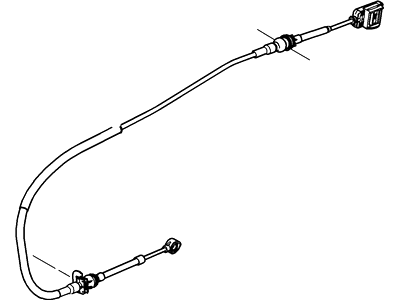 Ford 4R3Z-7E395-AA Shift Control Cable
