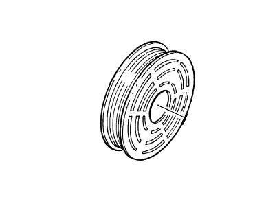 Ford F3XY19D784A Pulley