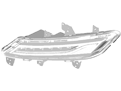 Ford DP5Z-15A201-B Fog Lamp Assembly