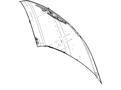 Ford 7R3Z-16612-A Hood