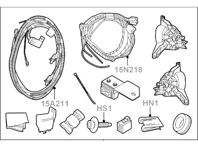 Ford 1L2Z-15200-AA Fog Lamp