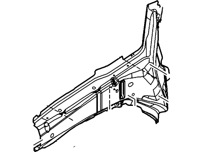 Ford CP9Z-16054-A Inner Rail