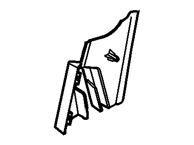 Ford BC3Z-2861692-AB Seat Frame Inner Cover