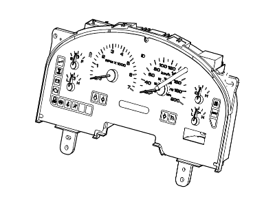 Ford 4L3Z-10849-CA Instrument Cluster
