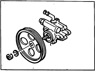 Ford F1DZ-3A674-CBRM Pump Assy - Power Steering