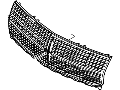 Ford 7A1Z-8200-A Grille