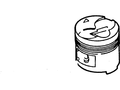 Ford E7TZ6108B Piston