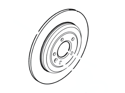 Ford EU2Z-2V026-A Rotor