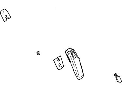 Ford 7L1Z-78420A68-A Hinge