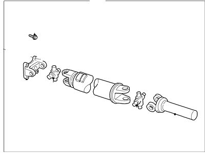 Ford 5L5Z-4602-C Drive Shaft