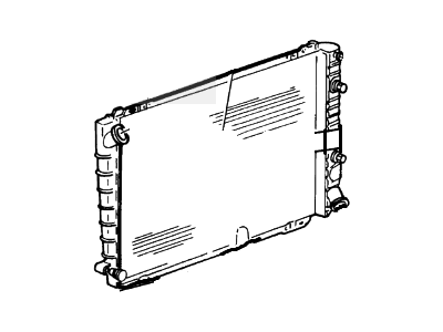 Ford F5VY-8005-A Radiator Assembly