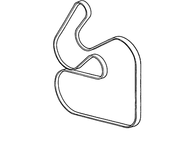 Ford 5L8Z-8620-AA Water Pump Belt