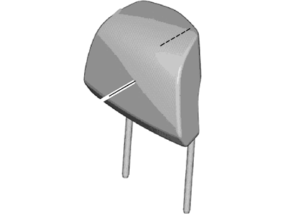 Ford EJ7Z-25611A08-A Headrest