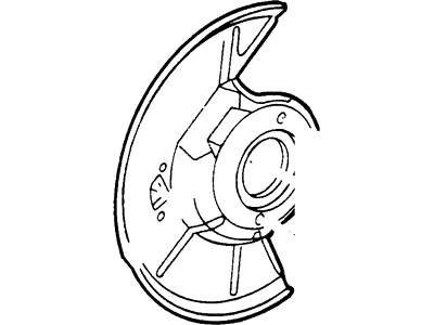 Ford F4UZ-2K004-B Splash Shield
