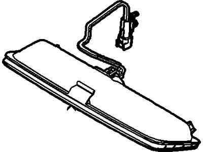 Ford BB5Z-13A613-A High Mount Lamp