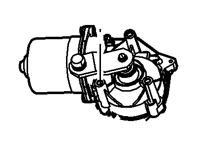 Ford 8R3Z-17508-A Wiper Motor Assembly