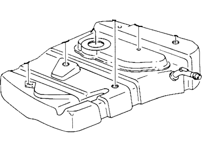 Ford XF2Z-9002-AA Fuel Tank