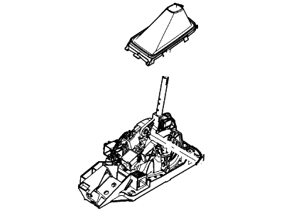 Ford GT4Z-7210-DA Lever - Gear Shift