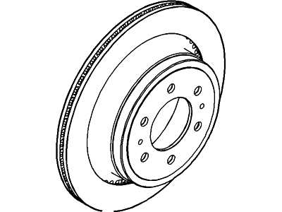 Ford CL3Z-2C026-B Rotor Assembly - Brake