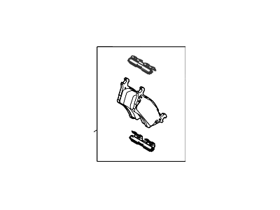 Ford FU2Z-2V200-A Kit - Brake Lining