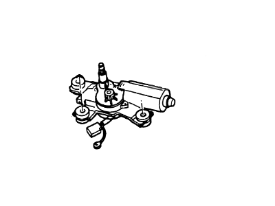 Ford F8RZ-17508-DA Motor & Linkage