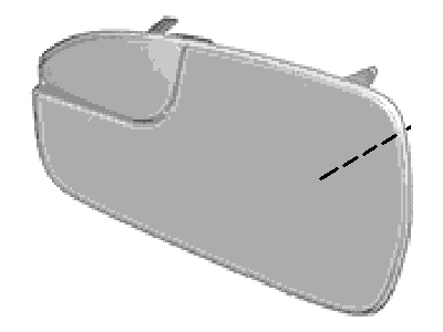 Ford DS7Z-17K707-A Mirror Glass