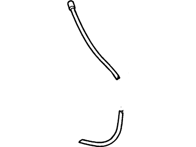Ford 3W1Z-54502C53-BA Drain Hose