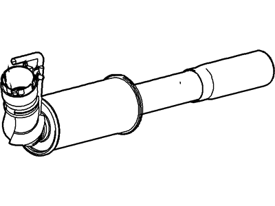 Ford 7L7Z-5201-BA Resonator & Pipe